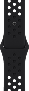 Apple Watch Armband 41mm Nike-sportband - Svart/Summit Vit Apple Watch Armband 41mm Nike-sportband - Svart/Summit Vit