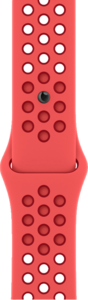 Apple Watch Armband 45mm Nike-sportband - Bright Crimson/Gym Red Apple Watch Armband 45mm Nike-sportband - Bright Crimson/Gym Red