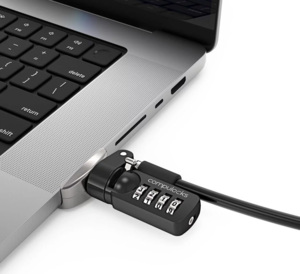 Compulocks säkerhetskabel för MacBook Pro 14 (M1 Pro/M1 Max) (med kombinationslås) Compulocks säkerhetskabel för MacBook Pro 14 (M1 Pro/M1 Max) (med kombinationslås)