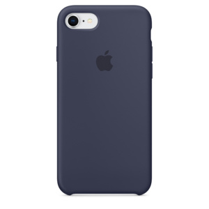 iPhone 8 Plus / 7 Plus Silicone Case - Midnattsblå