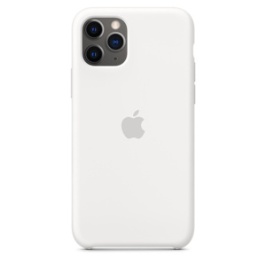 iPhone 11 Pro Max Silikonskal - Vit