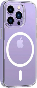 Screenor Bumper - iPhone 14 Pro Transparent skal med MagSafe Screenor Bumper - iPhone 14 Pro Transparent skal med MagSafe