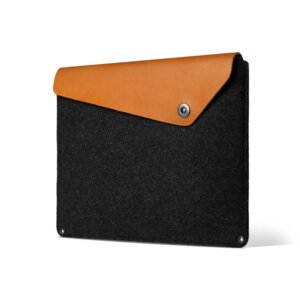 Mujjo Premium Folio Sleeve för MacBook Pro 13'' USB-C - Brun