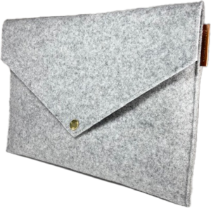 PAP - MacBook Pro 14-tum filtfodral Hyssna - Ljusgrå PAP - MacBook Pro 14-tum filtfodral Hyssna - Ljusgrå