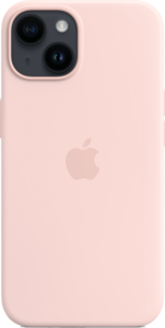 iPhone 14 Silikonskal med MagSafe - Kritrosa iPhone 14 Silikonskal med MagSafe - Kritrosa