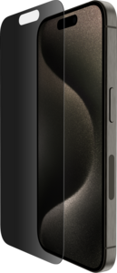 Belkin TemperedGlass Privacy AM Screen Protector - iPhone 15 Pro - inklusive montering Belkin TemperedGlass Privacy AM Screen Protector - iPhone 15 Pro - inklusive montering