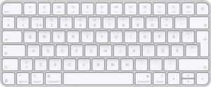 Magic Keyboard för Mac-modeller med Apple Silicon utan numerisk del USB-C – Svenskt Magic Keyboard för Mac-modeller med Apple Silicon utan numerisk del USB-C – Svenskt