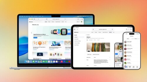 Hantera enhetsleverant&ouml;rer i Apple Business