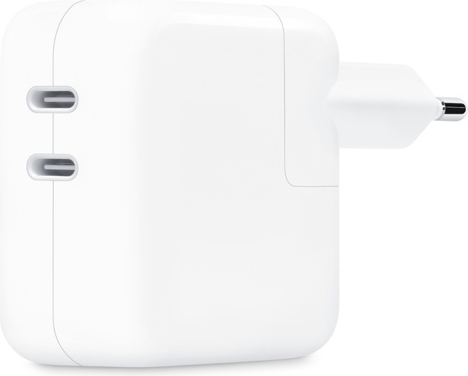 Apple 35 W USB-C-strömadapter med två portar Apple 35 W USB-C-strömadapter med två portar