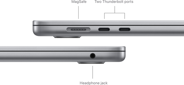 MacBook Air 15-tum, M3 8-core, grafik 10-core, 16GB RAM, 256GB SSD, Rymdgrå MacBook Air 15-tum, M3 8-core, grafik 10-core, 16GB RAM, 256GB SSD, Rymdgrå