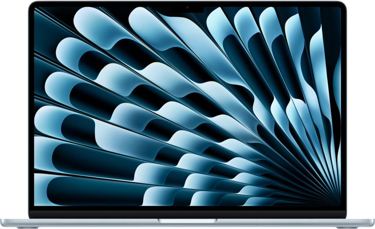 MacBook Air 15-tum, M4 10-core, grafik 10-core, 16GB RAM, 2TB SSD, Himmelsblå MacBook Air 15-tum, M4 10-core, grafik 10-core, 16GB RAM, 2TB SSD, Himmelsblå
