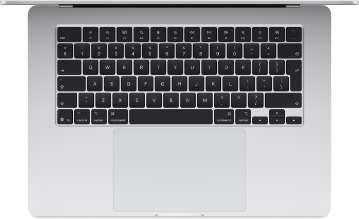 MacBook Air 15-tum, M5 10-core, grafik 10-core, 16GB RAM, 512GB SSD, Silver