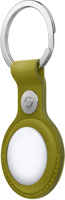 AirTag nyckelring i FineWoven - Chartreuse