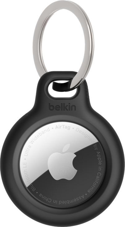 Belkin Secure Holder - Nyckelring f&ouml;r Airtag - Svart