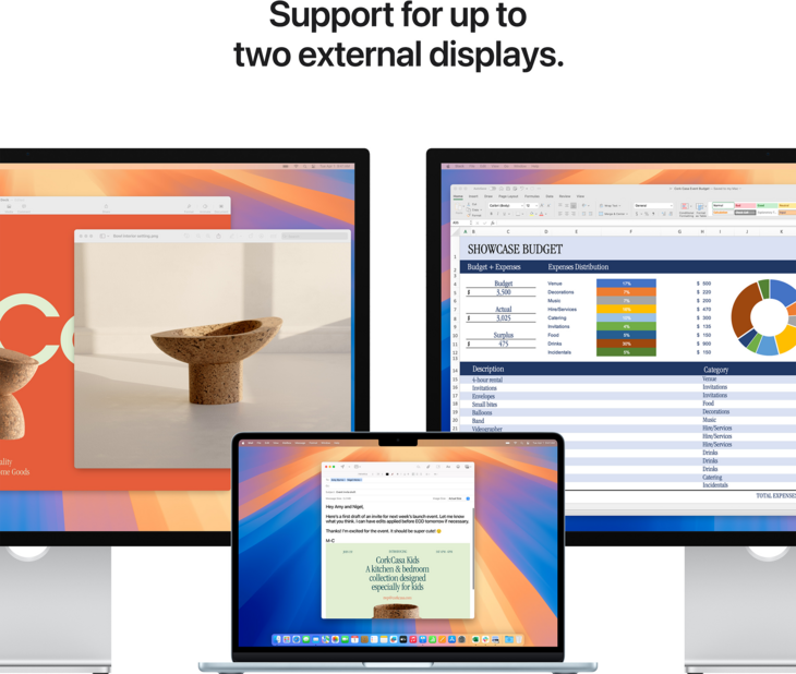 MacBook Air 13-tum, M4 10-core, grafik 10-core, 16GB RAM, 512GB SSD, Midnatt MacBook Air 13-tum, M4 10-core, grafik 10-core, 16GB RAM, 512GB SSD, Midnatt
