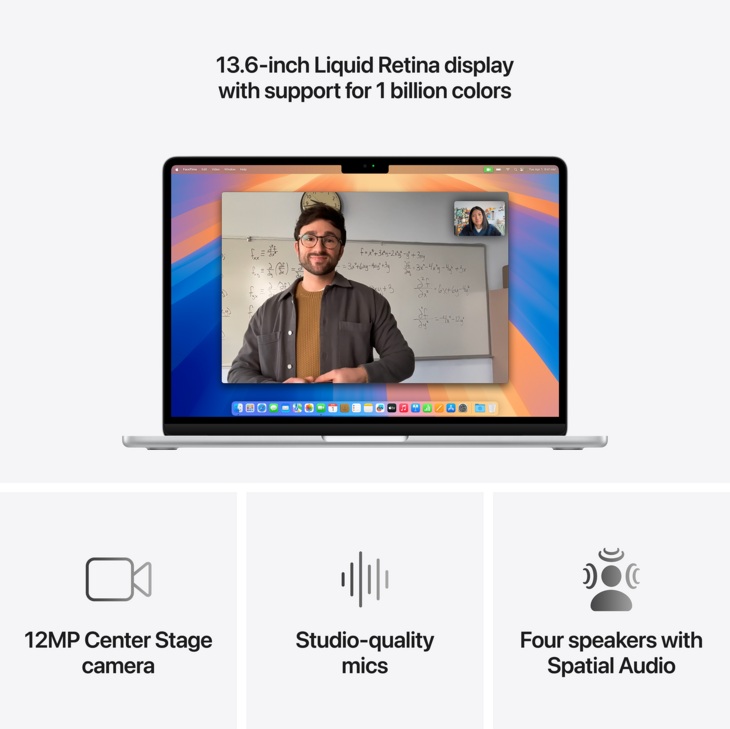 MacBook Air 13-tum, M4 10-core, grafik 10-core, 24GB RAM, 512GB SSD, Silver MacBook Air 13-tum, M4 10-core, grafik 10-core, 24GB RAM, 512GB SSD, Silver