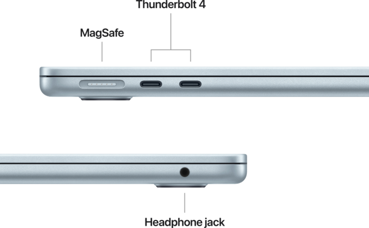 MacBook Air 13-tum, M5 10-core, grafik 10-core, 16GB RAM, 1TB SSD, Himmelsbl&aring;