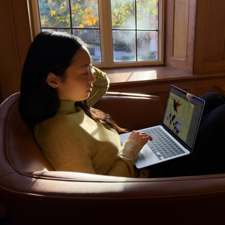 MacBook Air 13-tum, M5 10-core, grafik 10-core, 16GB RAM, 1TB SSD, Stj&auml;rnglans