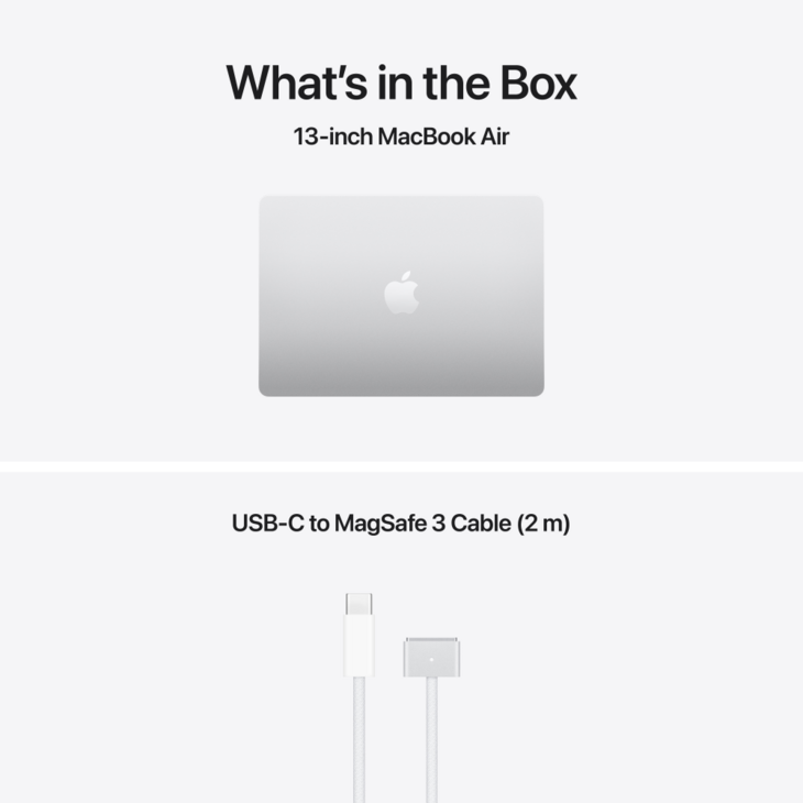 MacBook Air 13-tum, M5 10-core, grafik 10-core, 16GB RAM, 1TB SSD, Silver