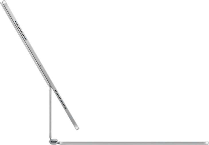 Magic Keyboard for iPad Pro 13‑tum (M4) - Vit Magic Keyboard for iPad Pro 13‑tum (M4) - Vit