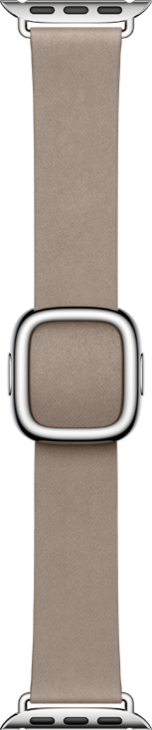 Apple Watch 41mm Modernt spänne - Ljusbrun - Medium Apple Watch 41mm Modernt spänne - Ljusbrun - Medium