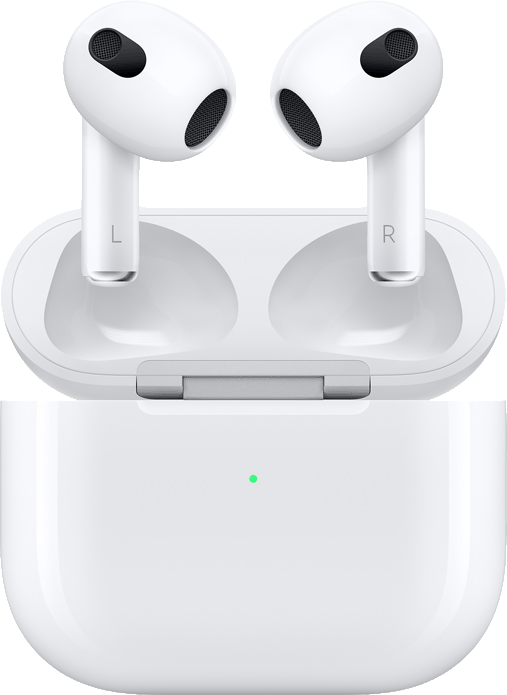 AirPods, tredje generationen med lightning-etui