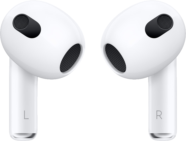 AirPods, tredje generationen med lightning-etui