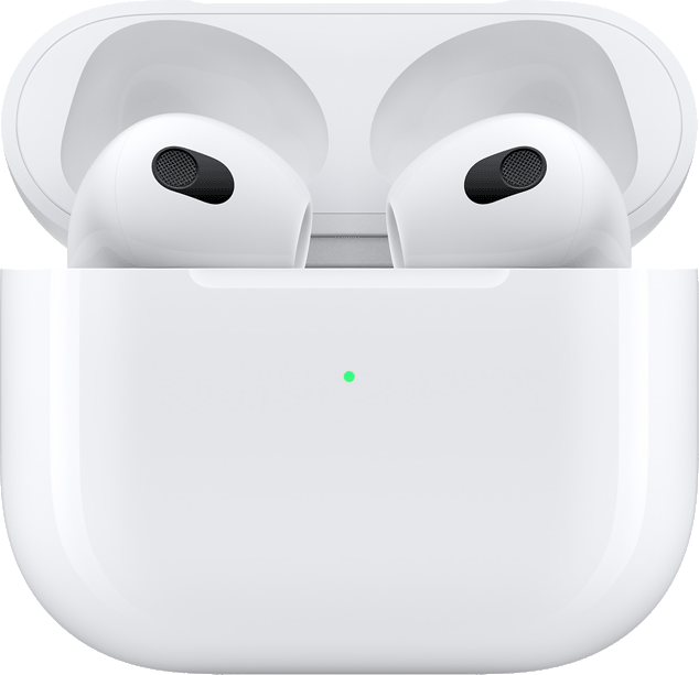AirPods, tredje generationen med lightning-etui