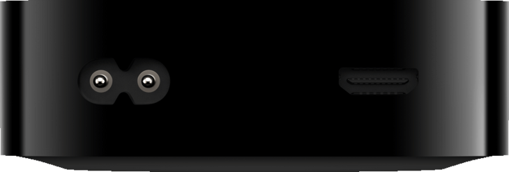 Apple TV Wi-Fi modellen från 2022 med Siri Remote