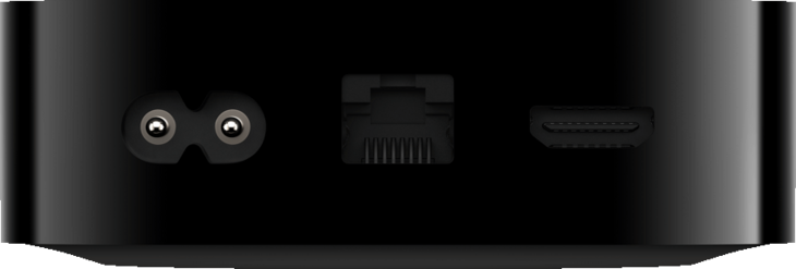 Apple TV Wi-Fi och Ethernet modellen från 2022 med Siri Remote