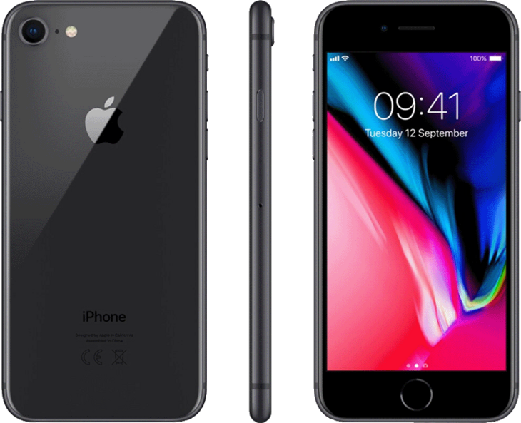 iPhone 8 64GB Rymdgrå