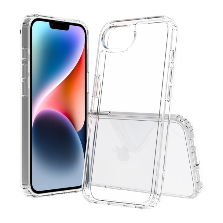 Screenor Bumper - iPhone 16e / 17e Transparent skal