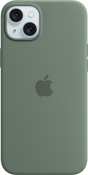 iPhone 15 Plus Silikonskal med MagSafe - Cypress iPhone 15 Plus Silikonskal med MagSafe - Cypress