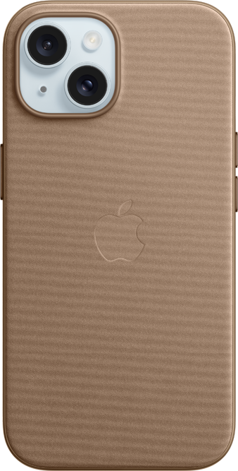 iPhone 15 FineWoven-skal med MagSafe - Mullvadsbrun iPhone 15 FineWoven-skal med MagSafe - Mullvadsbrun