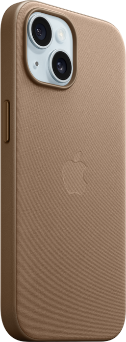 iPhone 15 FineWoven-skal med MagSafe - Mullvadsbrun iPhone 15 FineWoven-skal med MagSafe - Mullvadsbrun