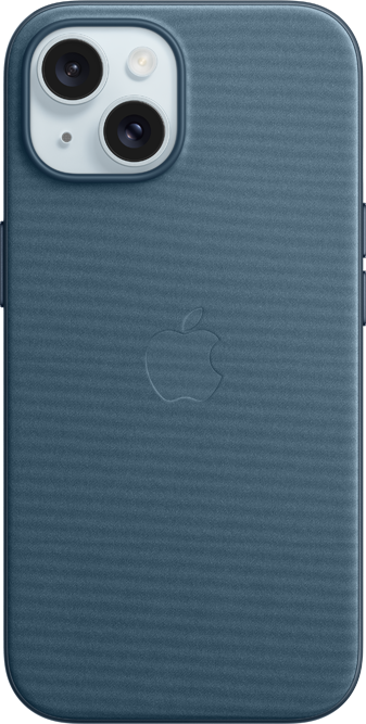 iPhone 15 FineWoven-skal med MagSafe - Stillahavsblå iPhone 15 FineWoven-skal med MagSafe - Stillahavsblå
