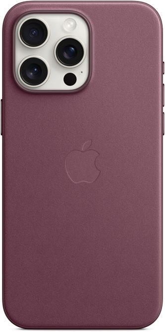 iPhone 15 Pro Max FineWoven-skal med MagSafe - Mullbär iPhone 15 Pro Max FineWoven-skal med MagSafe - Mullbär