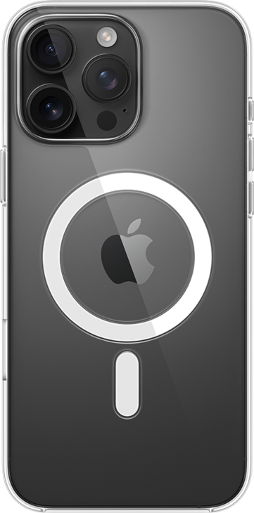 iPhone 16 Pro Max Transparent skal med MagSafe iPhone 16 Pro Max Transparent skal med MagSafe