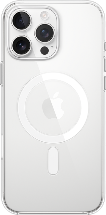 iPhone 16 Pro Max Transparent skal med MagSafe iPhone 16 Pro Max Transparent skal med MagSafe