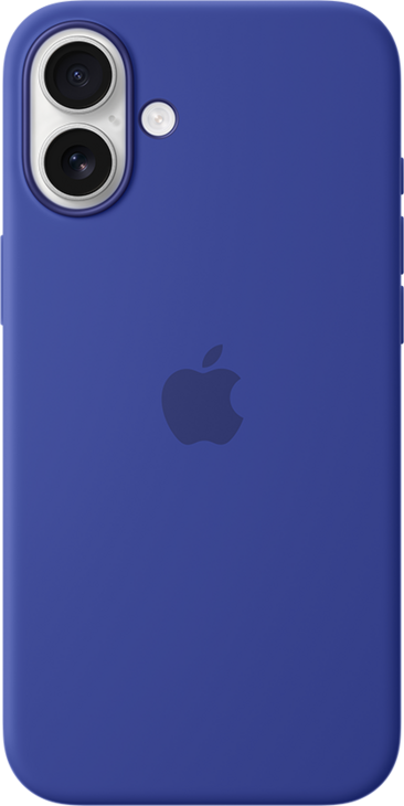 iPhone 16 Plus Silikonskal med MagSafe - Ultramarin iPhone 16 Plus Silikonskal med MagSafe - Ultramarin