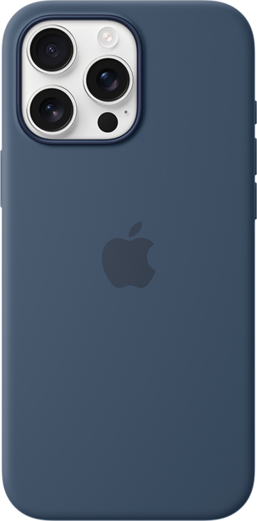 iPhone 16 Pro Max Silikonskal med MagSafe - Denim iPhone 16 Pro Max Silikonskal med MagSafe - Denim