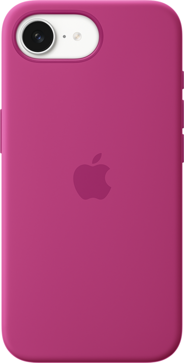iPhone 16e Silikonskal med MagSafe - Lila fuchsia iPhone 16e Silikonskal med MagSafe - Lila fuchsia