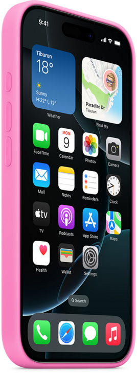 iPhone 16 Pro Silikonskal med MagSafe - Pion iPhone 16 Pro Silikonskal med MagSafe - Pion