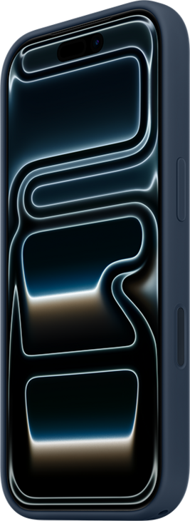 iPhone 17 Pro Max Silikonskal med MagSafe - Midnatt iPhone 17 Pro Max Silikonskal med MagSafe - Midnatt