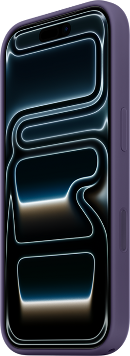 iPhone 17 Pro Max Silikonskal med MagSafe - Purpurdimma iPhone 17 Pro Max Silikonskal med MagSafe - Purpurdimma