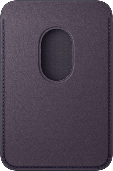 iPhone-plånbok i TechWoven med MagSafe - Midnattslila iPhone-plånbok i TechWoven med MagSafe - Midnattslila