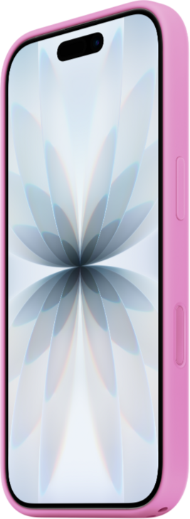 iPhone 17 Silikonskal med MagSafe - Lysande lavendel