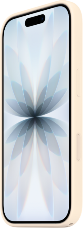 iPhone 17 Silikonskal med MagSafe - Vanilj