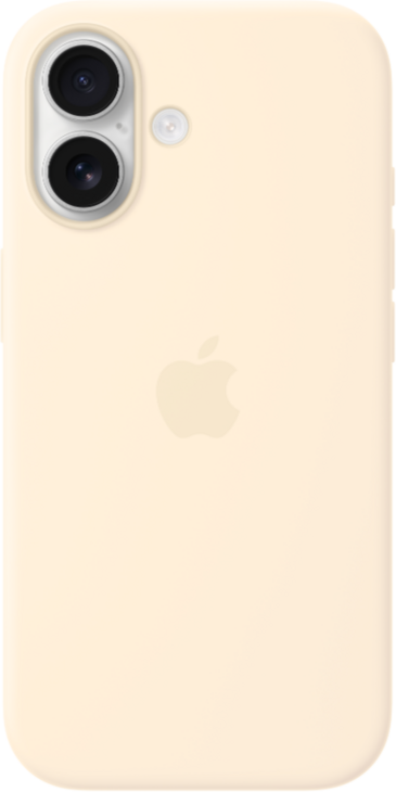 iPhone 17 Silikonskal med MagSafe - Vanilj