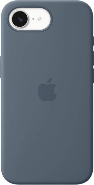 iPhone 17e Silikonskal med MagSafe - Ankarbl&aring;